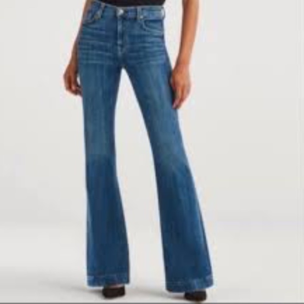 SEVEN7 flare jeans